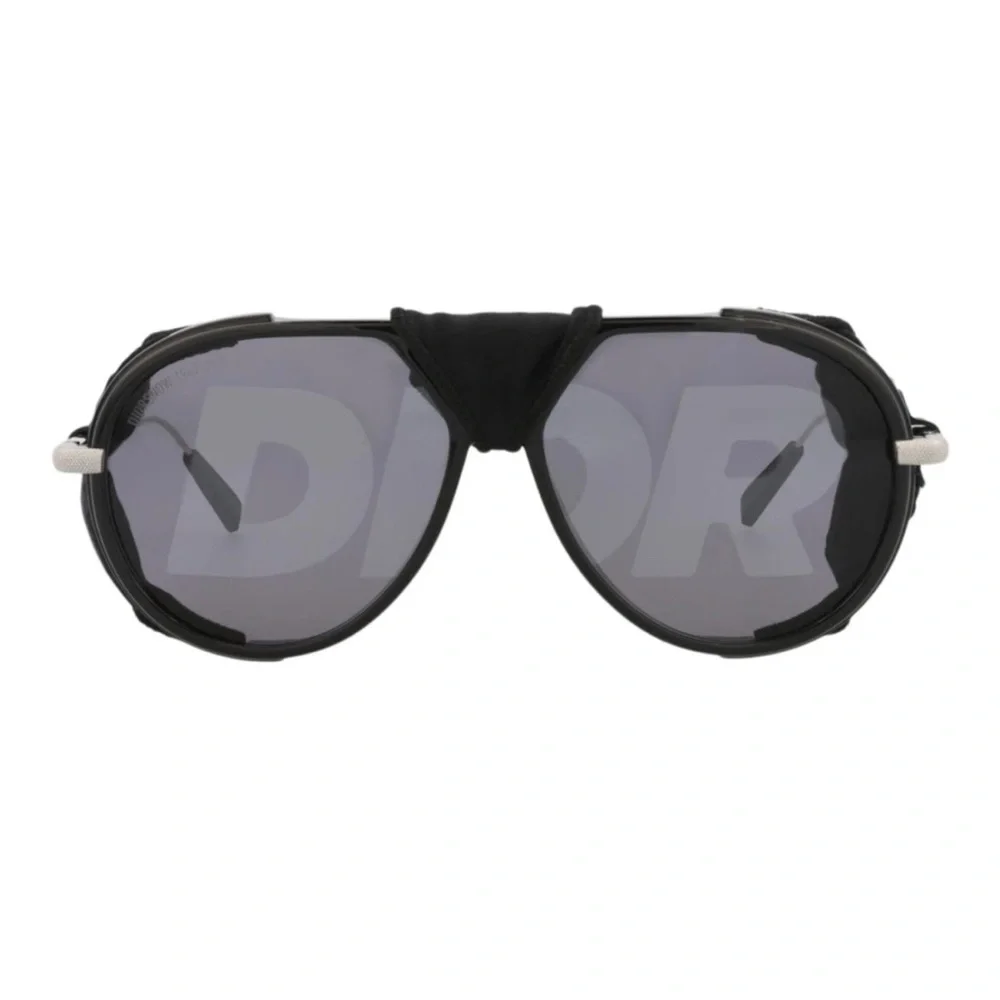 Men's Black Dior Aviator Sunglasses